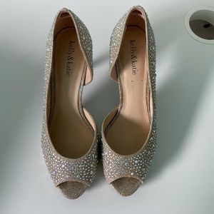 Rhinestone heels